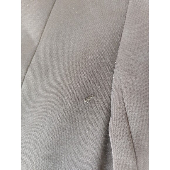 Jay Godfrey Women's Black Mini Tuxedo Dress SZ 0 Winter Whimsy Glam Holiday Chic - Picture 12 of 14